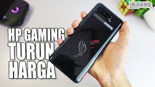 COBAIN HP GAMING KEREN YANG HARGANYA UDAH TURUN BANGET  ASUS ROG Phone 5 di Tahun 2024 [upl. by Bogosian]