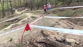 US PRO CUP 2023 mountain bike race walking the course on practice day Part 1 [upl. by Eelirrem569]