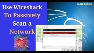 Use Wireshark on Kali Linux to Passively Scan network packets  Sniff network packets [upl. by Bengt]