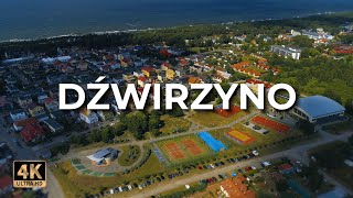 Dźwirzyno z drona  Lato  LECE W MIASTO™ 4k [upl. by Estevan]