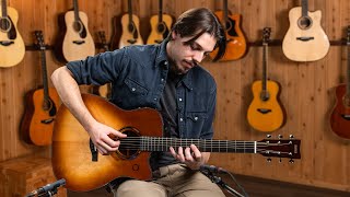 NEW Yamaha TAG3 C TransAcoustic AcousticElectric Guitar  Demo and Overview with Brandon Soriano [upl. by Anitel]