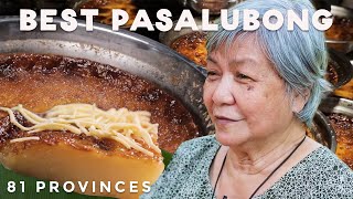 The Best Cassava Cake in the Philippines  Budin from Quezon [upl. by Coveney]