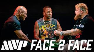 MVP Face 2 Face Paul vs Tyson  Taylor vs Serrano [upl. by Ahsakat]