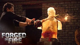 Forged in Fire SLICING Scottish Backswords INSANE Final Round Season 7 [upl. by Netsryk]