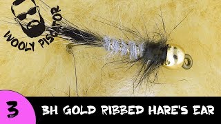 Fly Tying the Bead Head Gold Ribbed Hares Ear Nymph with Mike amp Darren Ep 3 Wooly Piscator [upl. by Eciryt]