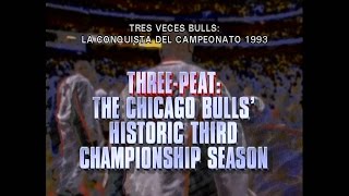 Three Peat The Chicago Bulls Historic 3rd Championship Season [upl. by Tenaj]