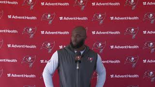 Leonard Fournette on Tristan Wirfs Talented Bucs Offense  Press Conference [upl. by Adnaluoy]