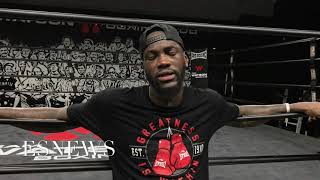 Deontay Wilder on Tyson Fury come back ” I still wanna whoop his A I REALLY DO  “ EsNews [upl. by Lodi543]