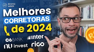 10 MELHORES CORRETORAS para investir em 2024 [upl. by Chemash819]