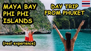 🇹🇭 Maya Bay amp Phi Phi Islands DAY TRIP from Phuket 2023 real experience  storm [upl. by Jepson]