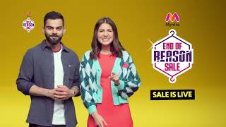 Myntra End Of Reason Sale  Indias Biggest Fashion Sale Is Live  Save On Fashion Save Fashion [upl. by Beora]