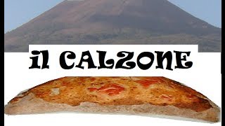 Calzone prosciutto e funghi ricetta tipica [upl. by Staal546]