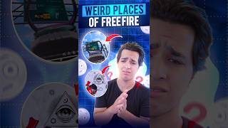 Weird places of free fire 🤷‍♂️😵‍💫 Must Watch shorts freefire [upl. by Neerroc]