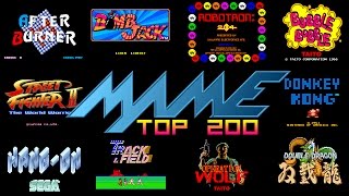 MameArcade Top 200 Games [upl. by Leahcimrej]