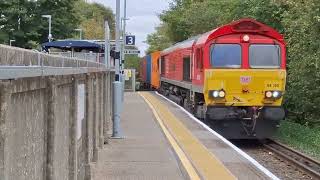 Wednesday 9th October 2024 Trains at Eastleigh amp Shawford [upl. by Annerahs]