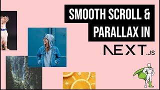 Implement Smooth Scroll amp Parallax Effect in Nextjs using Lenis and GSAP [upl. by Okime]