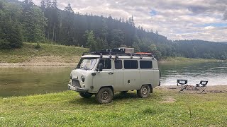 UAZ Buchanka Offroad durch die Karpaten  Teil 2 [upl. by Accebar483]