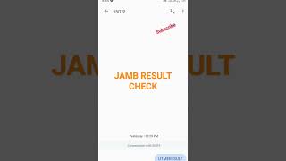 JAMB 2024 HOW TO CHECK JAMB RESULT [upl. by Vitia213]