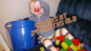 Colors at 24 months old [upl. by Ymia]