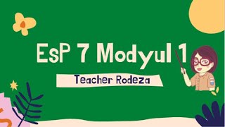 ESP 7 Module 1 Mga Angkop na Inaasahang Kakayahan at Kilos sa Panahon ng PagdadalagaPagbibinata [upl. by Corneille988]