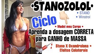 Stanozolol Ciclo Correto Para Mulheres e Efeitos Colaterais [upl. by Assiron]