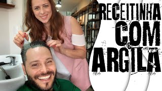 DETOX CASEIRO COM ARGILA VERDE por Lara Silvatti Terapeuta capilar [upl. by Rudiger234]