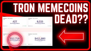 Are TRON Memecoins DEAD Real Truth Exposed [upl. by Zalea32]