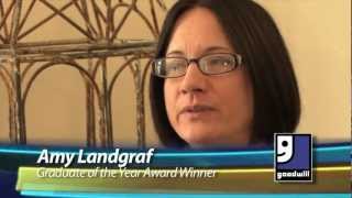 Goodwill Graduate of the Year Amy Landgraf [upl. by Esor]