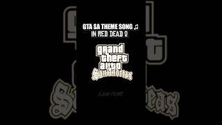 BEST THEME SONG EVER gta sanandreas reddeadredemption memes [upl. by Romelle513]