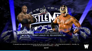 WWE 2K24 FULL MATCH — Bobby Lashley vs Rey Mysterio — WWE Intercontinental Title Matchquot [upl. by Romelda]