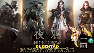 NIGHT CROWS  VALE GASTAR 200 REAIS NA CONTA  EVENTOS INCRIVEIS VALENDO USDT E NFT CONFIRA BITMART [upl. by Neellok]