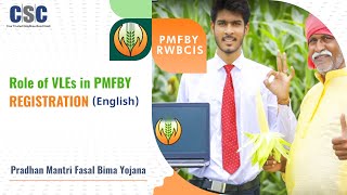 PMFBY Module 2  Role of VLEs English [upl. by Geddes]