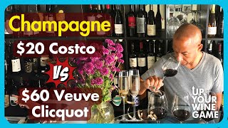 Champagne 20 Costco Kirkland Versus 60 Veuve Clicquot [upl. by Yran]