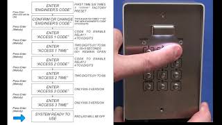 Videx 4800800N8800 Keypad Programming [upl. by Ensoll]