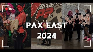 PAX East 2O24  vlog [upl. by Aicilana]