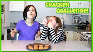 Challenge  Saltine Ritz Cracker Eating Fun with Friends Mal Web Family [upl. by Wendeline]