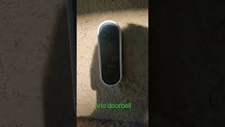 Arlo doorbell sound [upl. by Ahsekar]