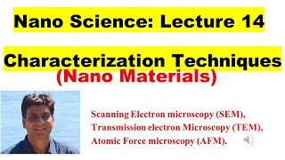 Characterization techniques for nanomaterials SEM TEM AFM Electron microscopy Scanning Electron [upl. by Hayden]