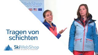 Wie funktioniert das 3SchichtenSystem  SkiWebShop [upl. by Shumway217]