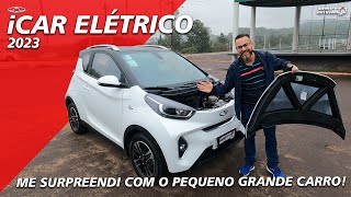 iCar 2023  Com R30 Anda 280km e Supera Kwid ETech [upl. by Eah]