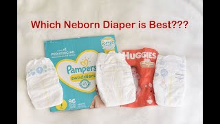 Best newborn diapers Pampers Swaddlers Huggies Little Snugglers Up and Up [upl. by Pardo]