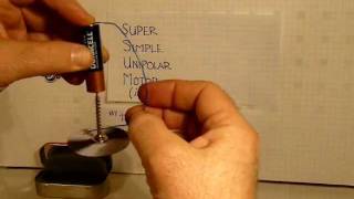 Super Simple Unipolar Motor [upl. by Aicilic]