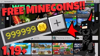 get free amp unlimited minecoins in minecraft  2023 new trick 100 working [upl. by Narag]