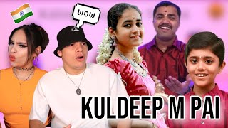 Latinos react to South Indian Classical Music Kuldeep M Pai for the first time [upl. by Nide]