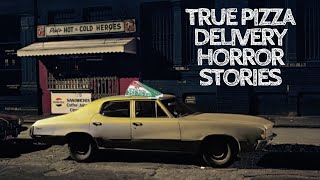 5 Creepy True Pizza Delivery Horror Stories With Rain Sounds [upl. by Akahc]