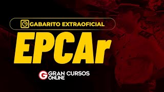 Gabarito Extraoficial EPCAr [upl. by Gee]