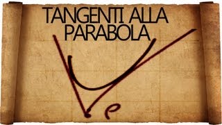 Rette Tangenti alla Parabola [upl. by Meri]