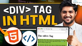 HTML DIV Tag Tutorial How to Use Position amp Style Div Elements Full Guide in Hindi  HTML amp CSS [upl. by Suhail]