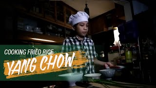 HOW TO MAKE YANG CHOW FRIED RICE WITH OUT SHRIMP EASY YANG CHOW  EPISODE 5 [upl. by Seuqcaj]