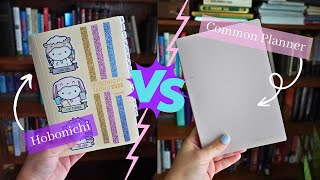 Hobonichi Cousin and Common Planner  A Side by Side Comparison [upl. by Ssirk]